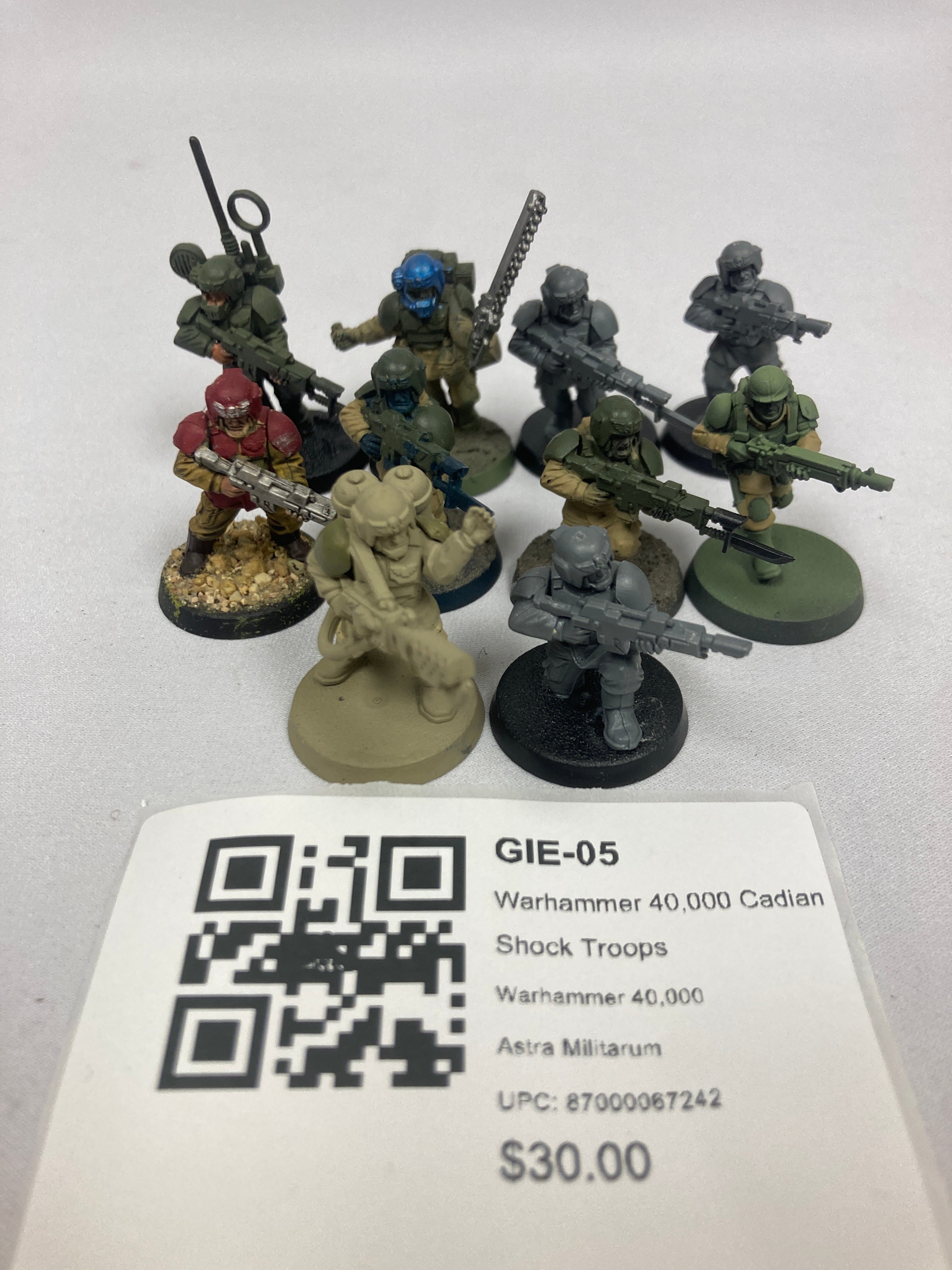 Warhammer 40,000 Cadian Shock Troops GIE-05 | Frontline Gaming
