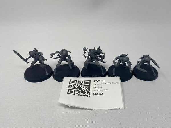 Warhammer 40,000 Sicarian Infiltrators DYX-22