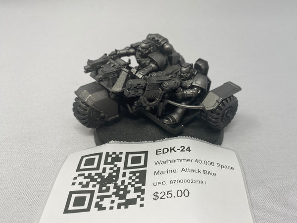 Warhammer 40,000 Space Marine: Attack Bike EDK-24