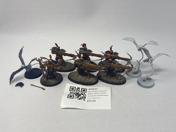 Age of Sigmar Vanguard-Raptors With Longstrike Crossbows & Aetherwings DYN-31