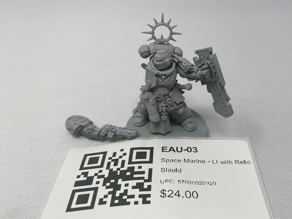 Space Marine - Lt with Relic Shield EAU-03