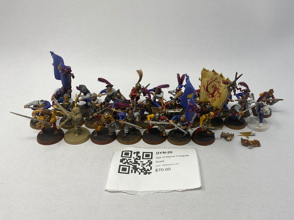 Age of Sigmar Freeguild Guard DYN-26