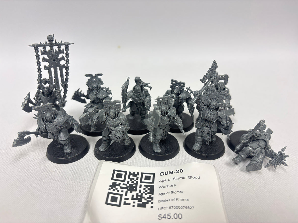 Age of Sigmar Blood Warriors GUB-20