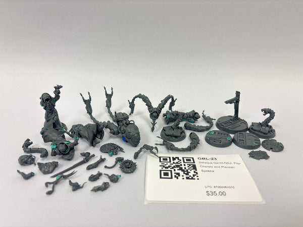 Delaque Nacht-Ghul, Psy-Gheists and Piscean Spektor GBL-23