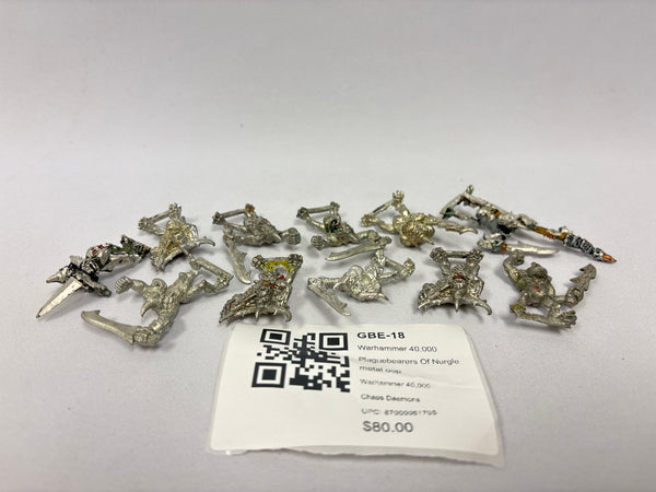 Warhammer 40,000 Plaguebearers Of Nurgle metal oop GBE-18
