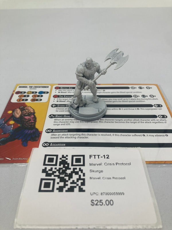 Marvel: Crisis Protocol Skurge FTT-12