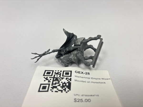 Warhammer Empire Wizard Mounted on Horseback GEX-28