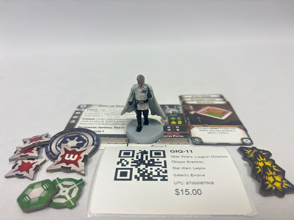Star Wars: Legion Director Orson Krennic GIQ-11