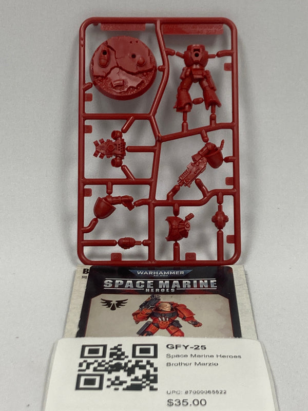 Space Marine Heroes Brother Marzio GFY-25