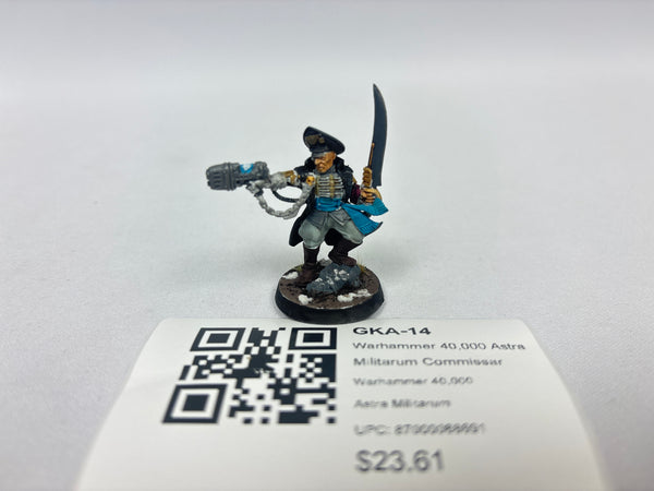 Warhammer 40,000 Astra Militarum Commissar GKA-14