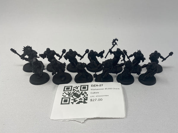 Warhammer 40,000 Chaos Cultists DZA-27