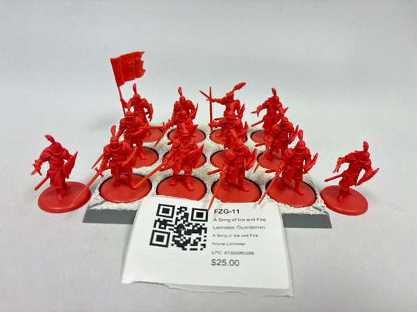 A Song of Ice and Fire Lannister Guardsmen FZG-11