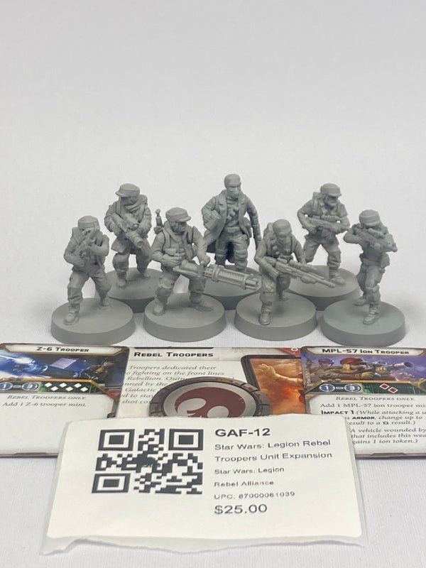 Star Wars: Legion Rebel Troopers Unit Expansion GAF-12