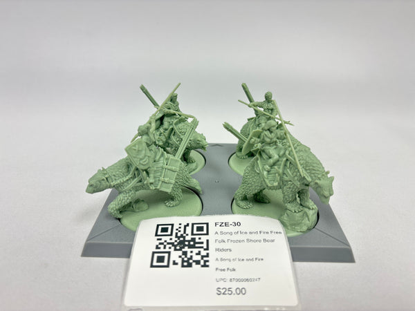 A Song of Ice and Fire Free Folk Frozen Shore Bear Riders FZE-30