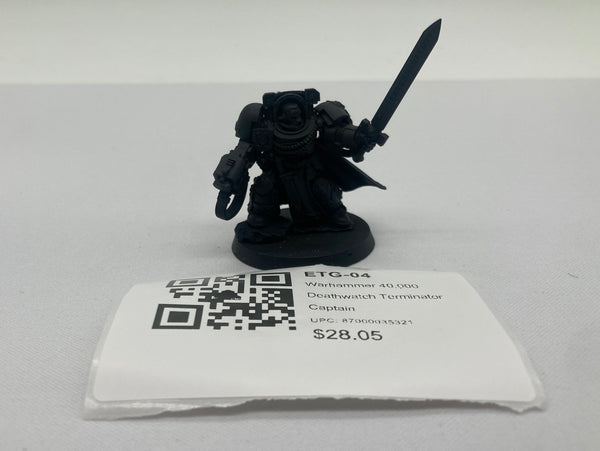 Warhammer 40,000 Deathwatch Terminator Captain ETG-04