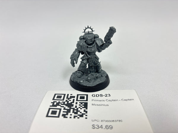 Primaris Captain - Captain Messinius GDS-23