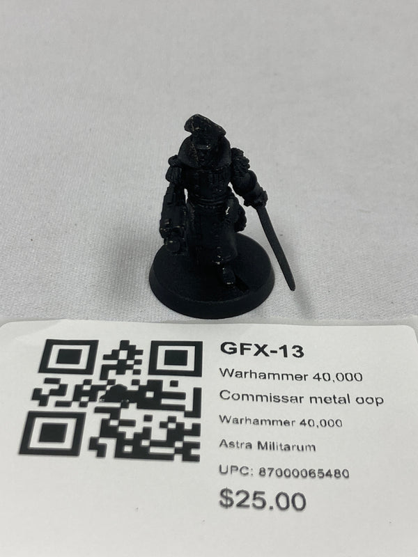 Warhammer 40,000 Commissar metal oop GFX-13