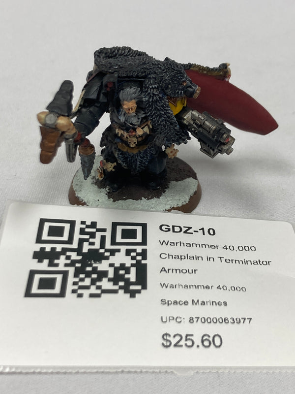 Warhammer 40,000 Chaplain in Terminator Armour GDZ-10