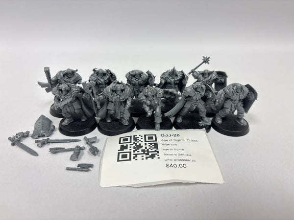 Age of Sigmar Chaos Warriors GJJ-26