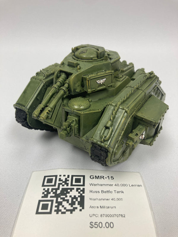 Warhammer 40,000 Leman Russ Battle Tank GMR-15