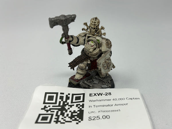 Warhammer 40,000 Captain in Terminator Armour EXW-28