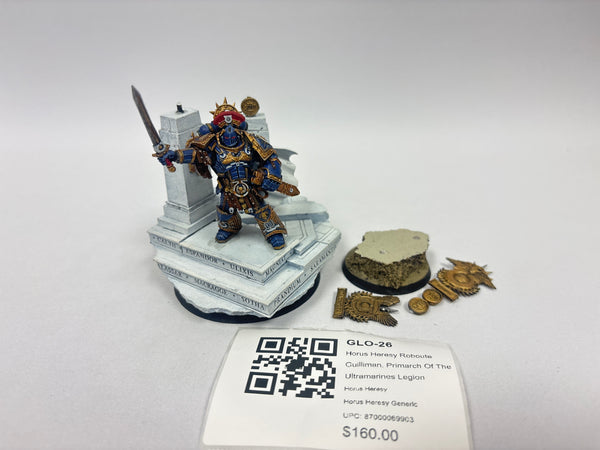 Horus Heresy Roboute Guilliman, Primarch Of The Ultramarines Legion GLO-26