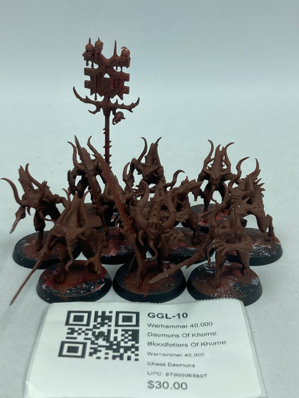 Warhammer 40,000 Daemons Of Khorne: Bloodletters Of Khorne GGL-10