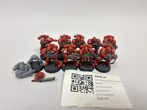 Warhammer 40,000 Tactical Squad GEW-27