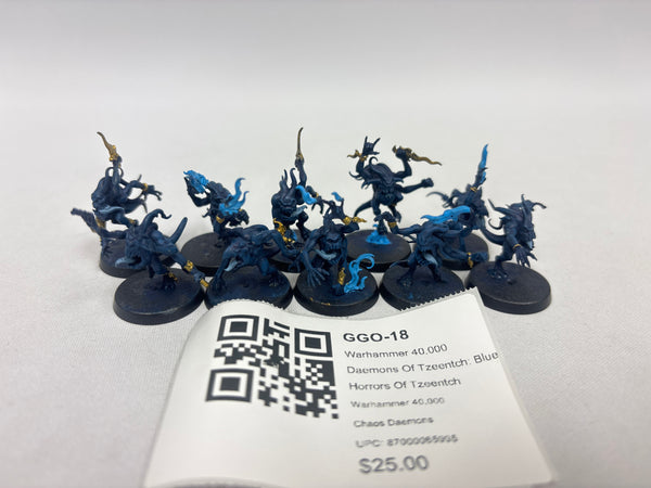 Warhammer 40,000 Daemons Of Tzeentch: Blue Horrors Of Tzeentch GGO-18