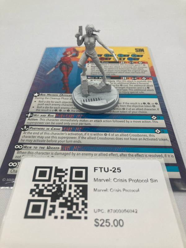Marvel: Crisis Protocol Sin FTU-25