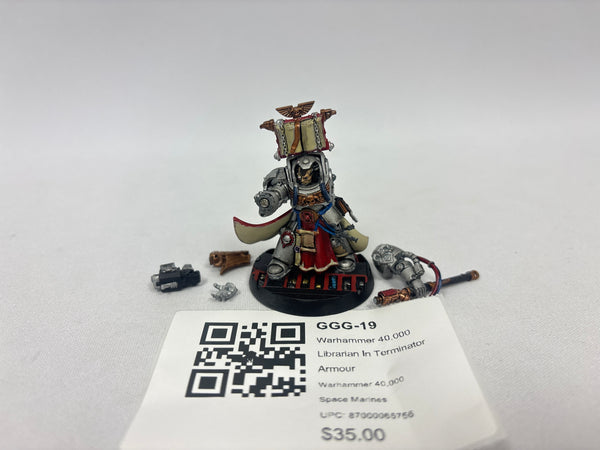 Warhammer 40,000 Librarian In Terminator Armour GGG-19