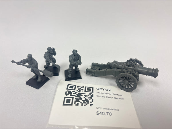 Warhammer Fantasy Empire Great Cannon GEY-22