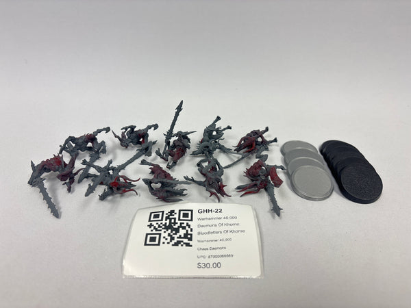 Warhammer 40,000 Daemons Of Khorne: Bloodletters Of Khorne GHH-22