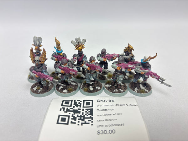 Warhammer 40,000 Veteran Guardsmen GKA-08