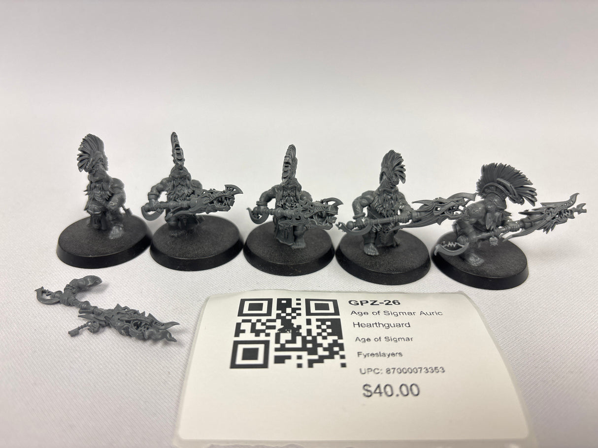 Age of Sigmar Auric Hearthguard GPZ-26