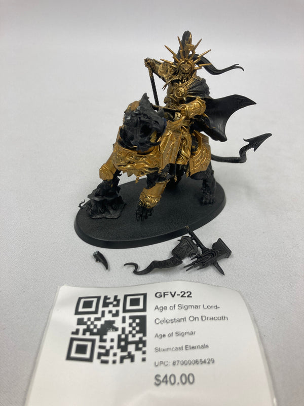 Age of Sigmar Lord-Celestant On Dracoth GFV-22