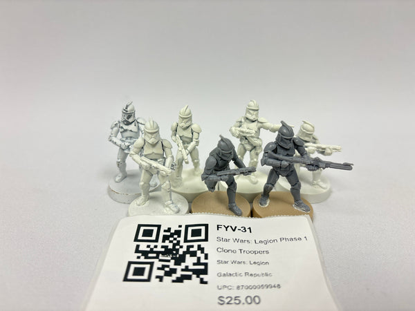 Star Wars: Legion Phase 1 Clone Troopers FYV-31