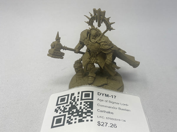 Age of Sigmar Lord-Commander Bastian Carthalos DYM-17