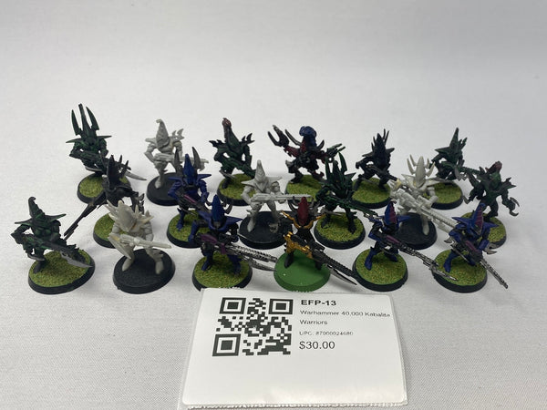 Warhammer 40,000 Kabalite Warriors EFP-13