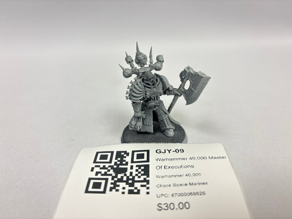 Warhammer 40,000 Master Of Executions GJY-09