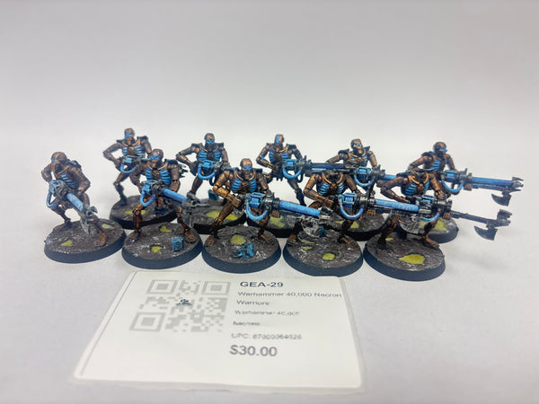 Warhammer 40,000 Necron Warriors GEA-29