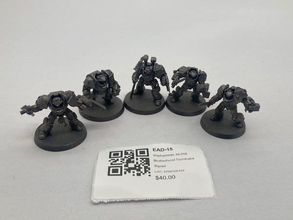 Warhammer 40,000 Brotherhood Terminator Squad EAD-15