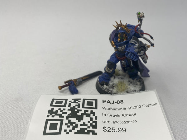 Warhammer 40,000 Captain In Gravis Armour EAJ-08
