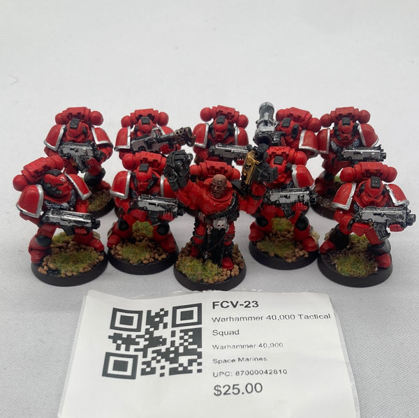 Warhammer 40,000 Tactical Squad FCV-23