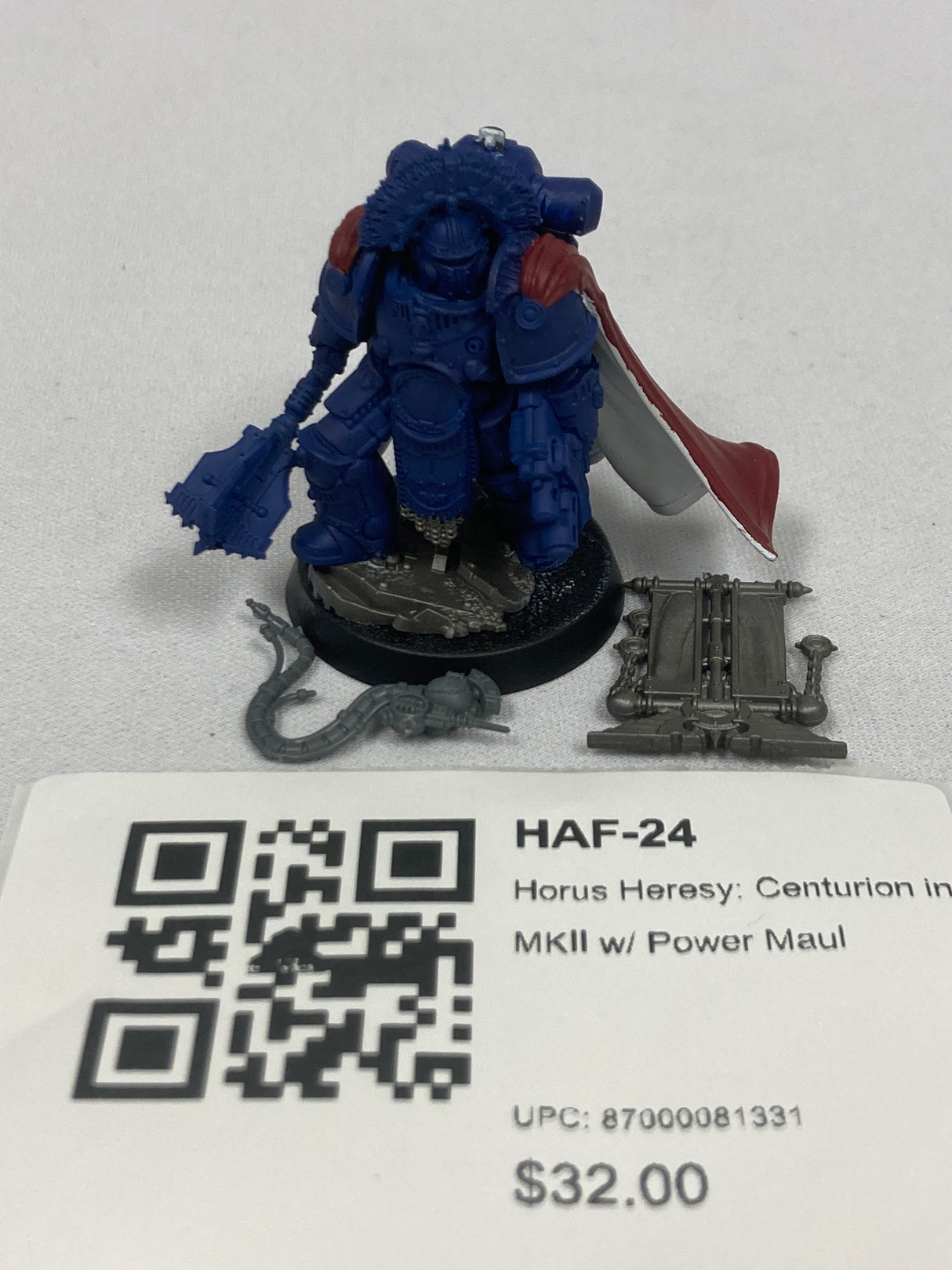 Horus Heresy: Centurion in MKII w/ Power Maul HAF-24