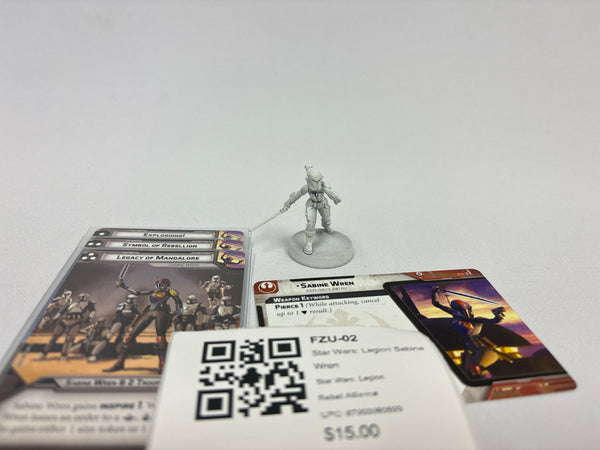 Star Wars: Legion Sabine Wren FZU-02