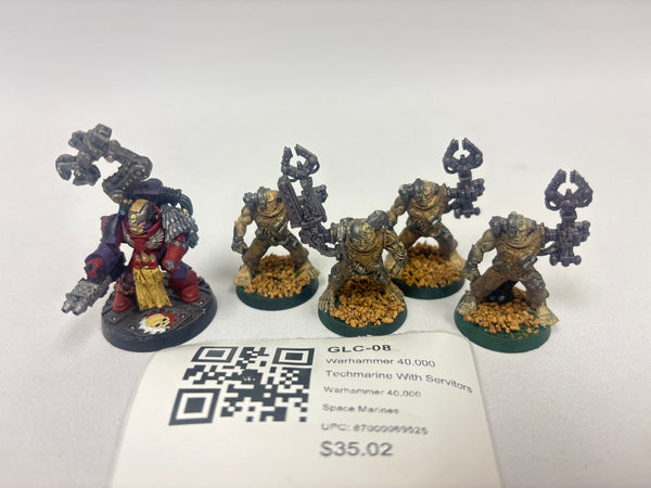 Warhammer 40,000 Techmarine With Servitors GLC-08