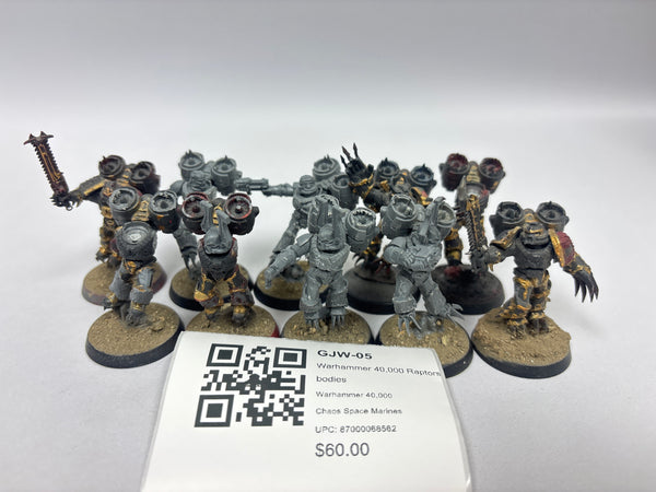 Warhammer 40,000 Raptors bodies GJW-05