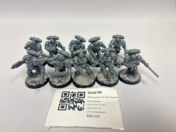 Warhammer 40,000 Assault Intercessors GKW-06