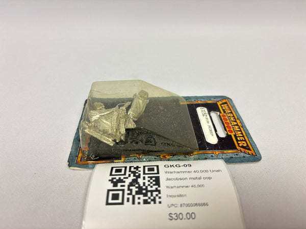 Warhammer 40,000 Uriah Jacobson metal oop GKG-09